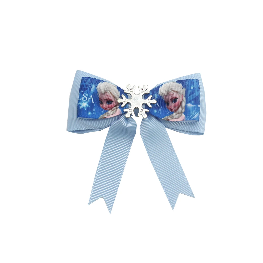 2-3 дюйма Новые головные уборы Принцесса с крыльями банты волосы любовь Длинная