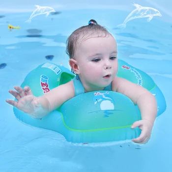 

Swimtrainer Inflatable Circle Baby Float Infant Swimming Circle Floating Swim Pool Accessories Inflatable Double Raft Ring Toy