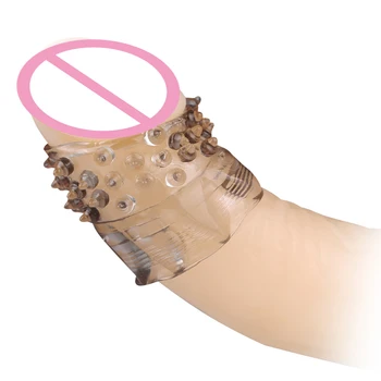 Big Granule Cock Ring Penis Glans Sleeve Prostate Massage Foreskin Ring Male Masturbation Sex Toy For Men Chastity Intimate Good 6