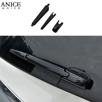 

Carbon fiber color Rear Wiper Nozzle Cover Trim For Toyota RAV4 2013-2018 ABS