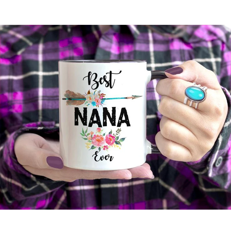 Кружка на заказ с изображением лучшей бабушки Наны Подарочные Подарки для кружка