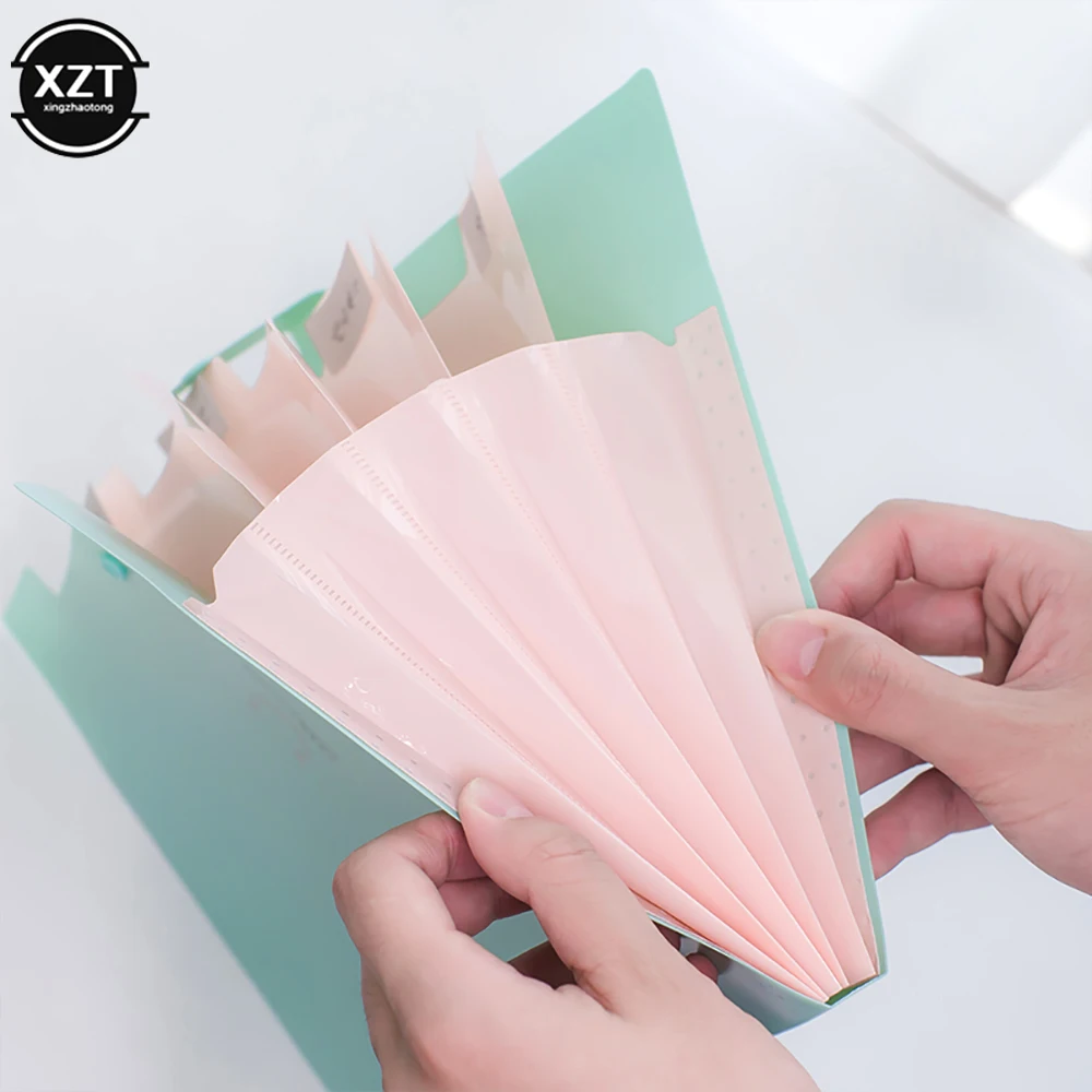 Anti-dust A4 File Document Paper Organizer Waterproof Bag Pouch Folder Holder Expanding Wallet Student Office School Accessaries