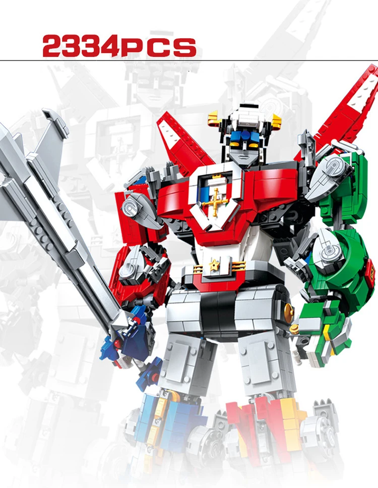 Voltron 16057 идеи серии Defender of The Universe модель совместима с Iego 21311 строительные блоки кирпичи игрушки для детей, подарки