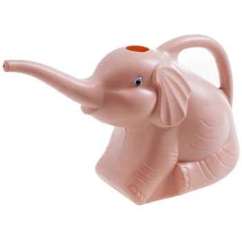 

PP Cartoon Elephant Kids Patio Plant Flower Cute Tool Irrigation Outdoor Garden With Handle Watering Can Lawn Long Nozzle Home