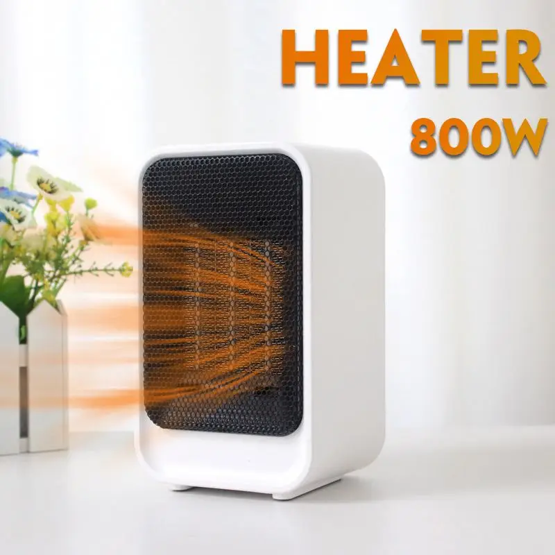 

2 in 1 800W 220V Electric Home Heaters Mini Cooling and Heating Dual-Used Fan Heaters Portable Cooler Warmer Electric Heaters