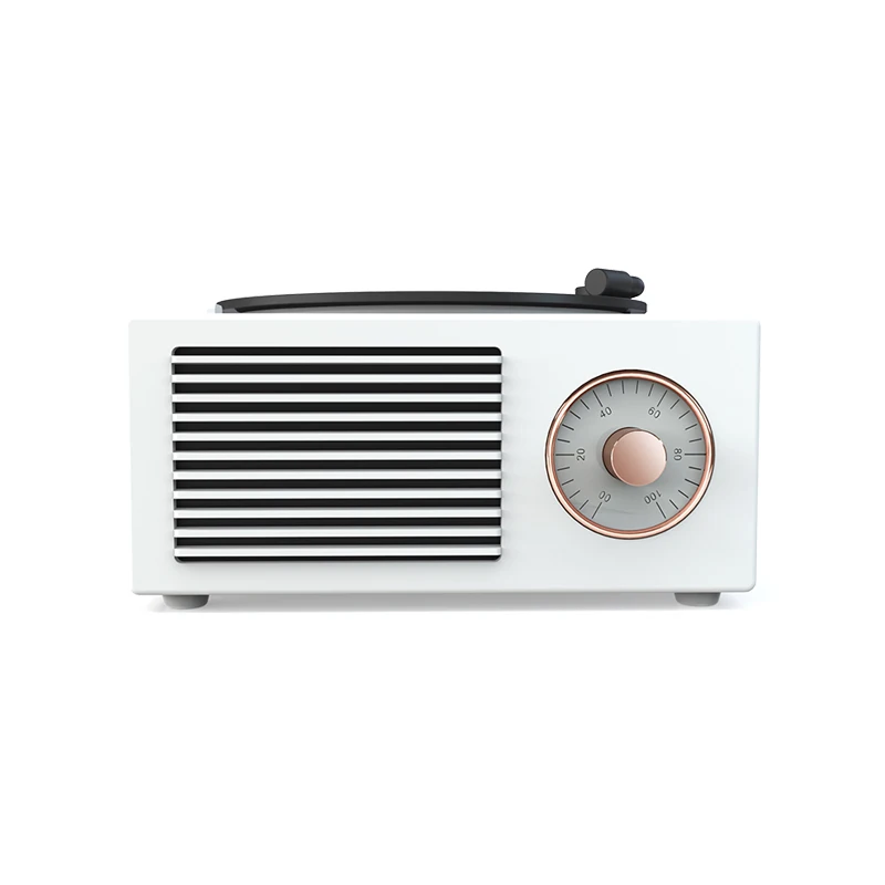 Винтажный Bluetooth динамик с виниловым диском вращается 1000 мАч 5 Вт стерео