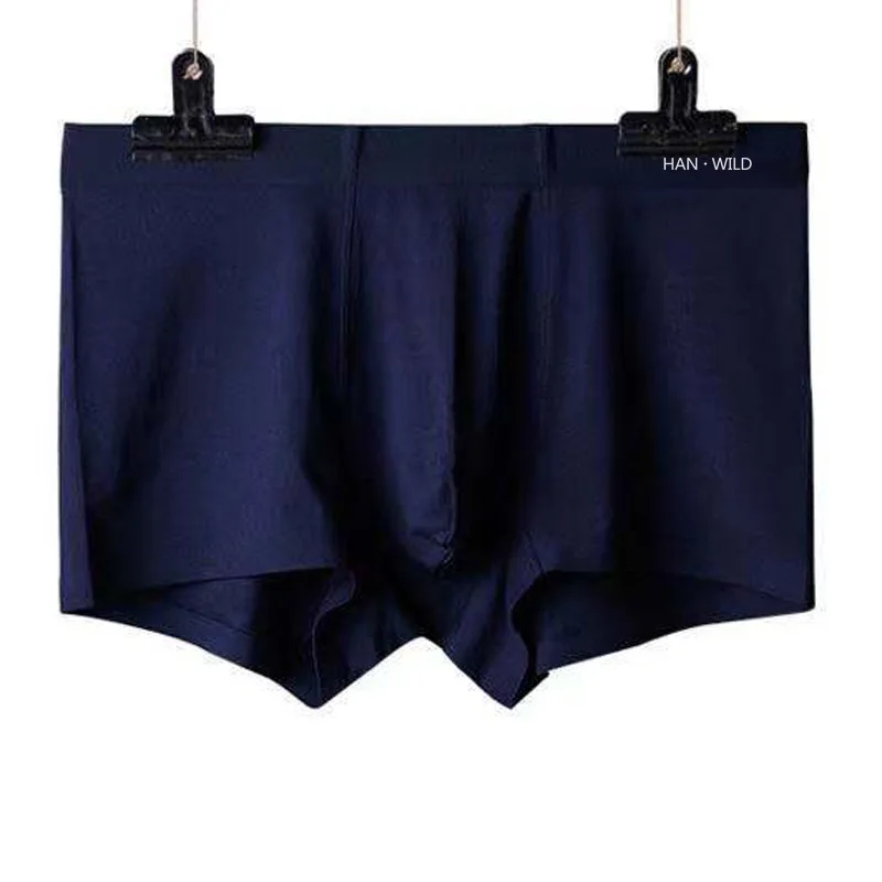 

Autumn And Winter New Style MEN'S Underwear Modal Cotton Boxers Solid Color Youth Red Year of Fate Boxers Knicker