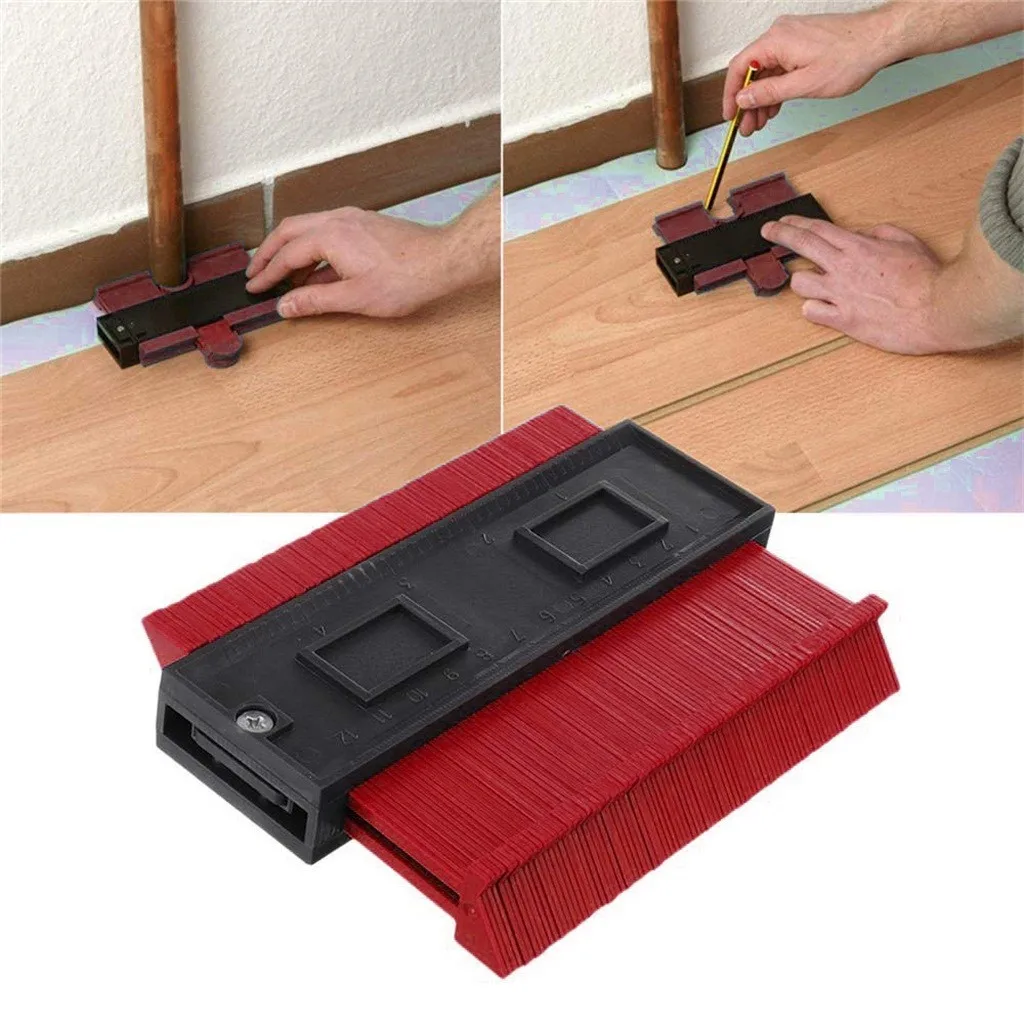 5/10 дюймов Пластик контур дубликатор для копирования круглая рамка профиль калибровочного инструмента дома Применение аксессуары контур копия круглая рамка инструмент