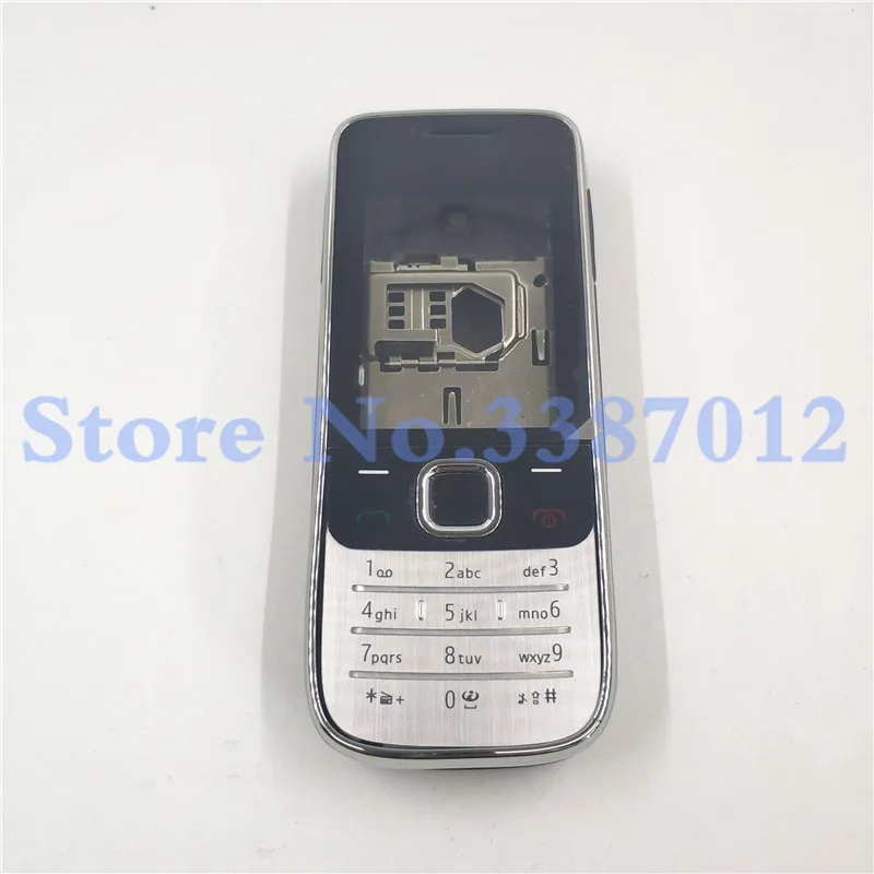 Полный Корпус для Nokia 2730C 2730 Передняя Лицевая панель рамка Крышка чехол+ задняя крышка/крышка батарейного отсека+ клавиатура