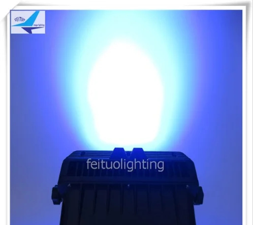 E-2x-12x Wifi Or Remote Control Wireless 12*18w 6 in1 IP65 Outdoor Wireless Battery Powered Wall Washer Led City Color Light