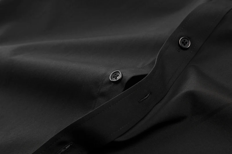 Большие размеры, M-4XL, деловые мужские рубашки с длинным рукавом, тонкая сорочка homme, брендовые качественные хлопковые рубашки для мужчин, повседневные однотонные рубашки