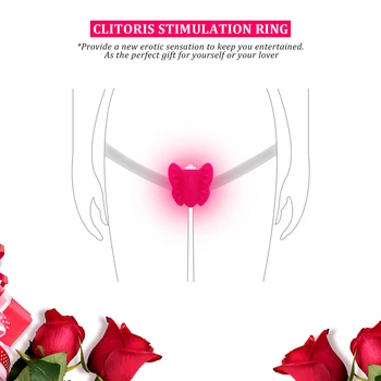 EXVOID Butterfly Wearable Vibrator Sex Toys for Woman Silicone Sex Shop G-Spot Massager Clitoris Stimulator Vibrator for Women 6
