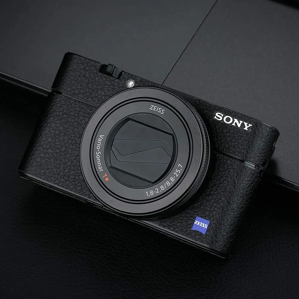 Против царапин кожа текстура защитная пленка стикер протектор для sony DSC RX100 Mark VII VI RX100M6 RX100M7 камеры