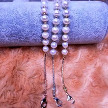 Новое поступление, браслет из натурального пресноводного жемчуга, классический браслет, модные украшения, 10 шт./лот