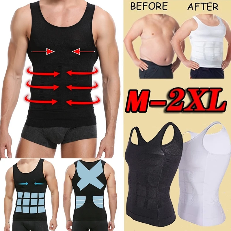 Боди Мужская одежда Детский костюм майка похудения Body Shaper нижнее белье для