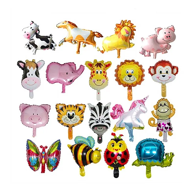 1 шт. мультяшный мини шар в виде свиньи пчелы коровы воздушный для будущей матери
