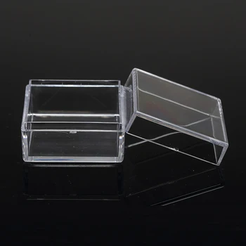 

20pcs Clear PVC Square Gift Box Favor Candy Packing Souvenir Box Transparent Chocolate Box Wedding Party Supply sweet box