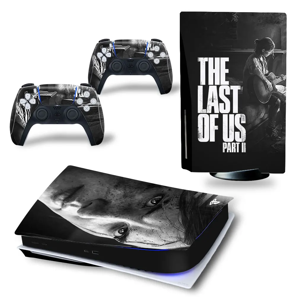 The Last Of Us Parte 2 Adesivo Skin Per Controller Di Gioco Per Console Ps5, Adesivo Skin Per 2 Controller Per Accessori Di Gioco Ps5 #4866