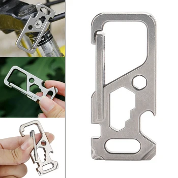 

Hot Outdoor Carabiner Clip Key Chain Climbing Keychain Ring Mini Hook Buckle Holder Multifunctional MVI-ing