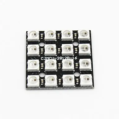 10 шт. CJMCU-2812 WS2812B-4 * 4 bit rgb светодиодный полноцветный светодиодный Драйв 16-бит фонарь макетная плата