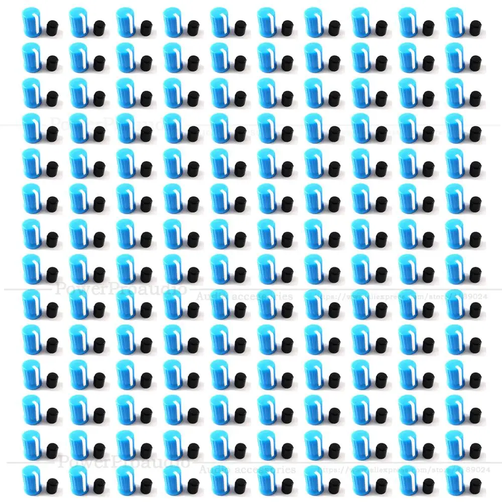 Manopola Di Controllo Rotativa Dell'Oem Di Colore Blu 500 Pz/Lotto Per Il Xdj-Rx Di Pioneer R1 Rz Aero Djm-T1 S9 Diy Dj