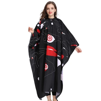 

Peri Hair Cape Abstract Decorative Pattern Hairdressing Apron Salon Concept Exclusive Customer Gown Wraps Hairdresser