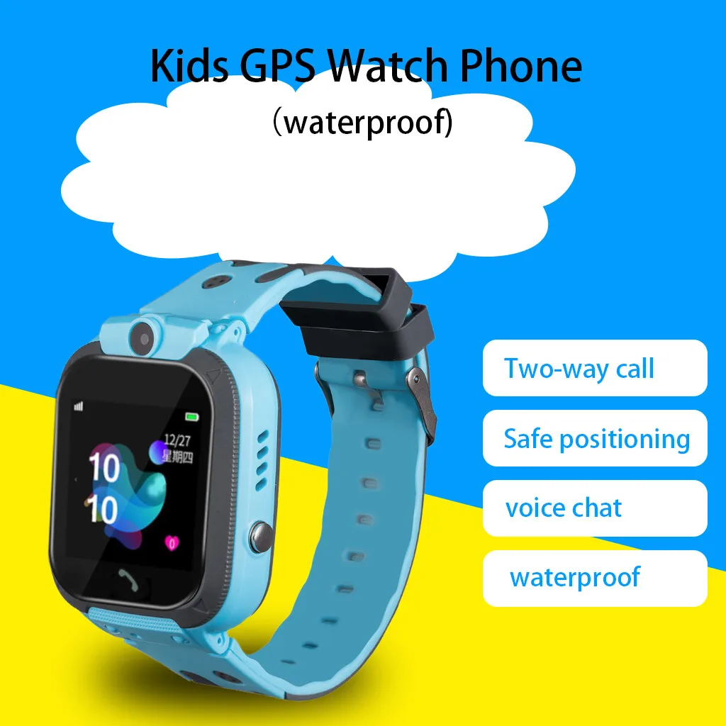  DS69 anti-verloren Kinder GPS Tracker SOS Positioning Tracking Smartphone GPS Uhr Unterstützung Kam