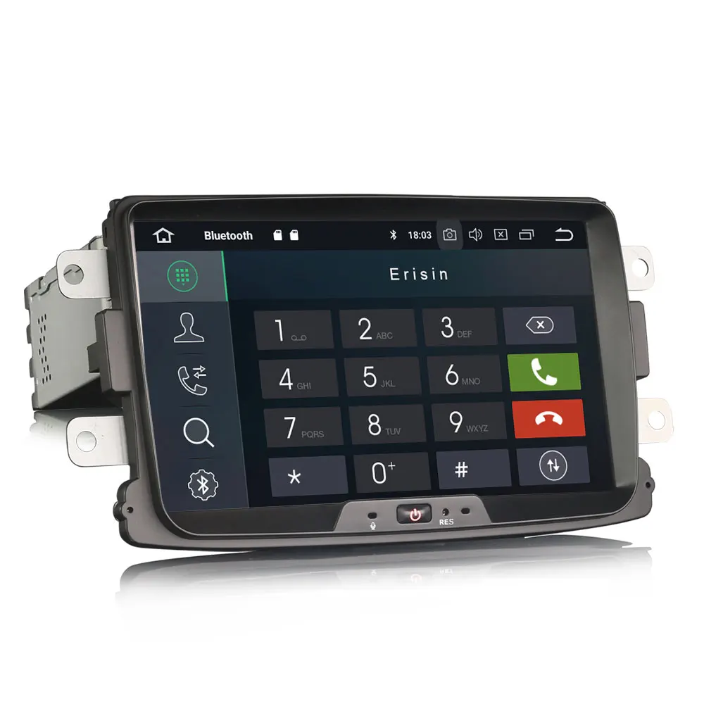 Cheap Erisin ES4829D 8 inch car radio android 9.0 2G RAM PX30 DAB OBD WIFI 3G for Renault Dacia Duster Logan Sandero Dokker Lodgy 2