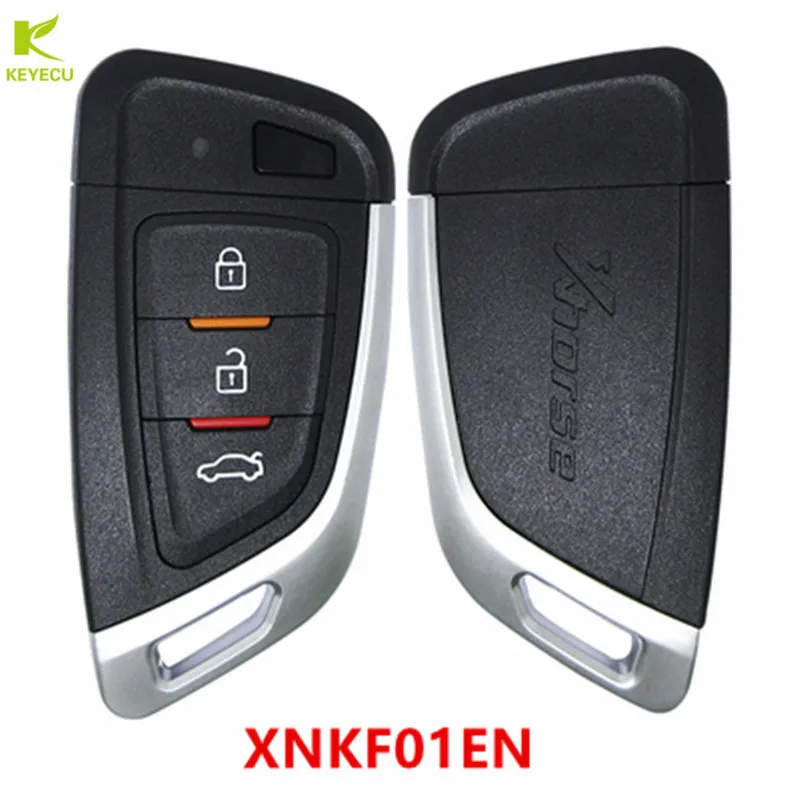 

KEYECU XHORSE (English Version) 3 Buttons VVDI Universal Remotes Smart Key with Proximity Function PN: XNKF01EN