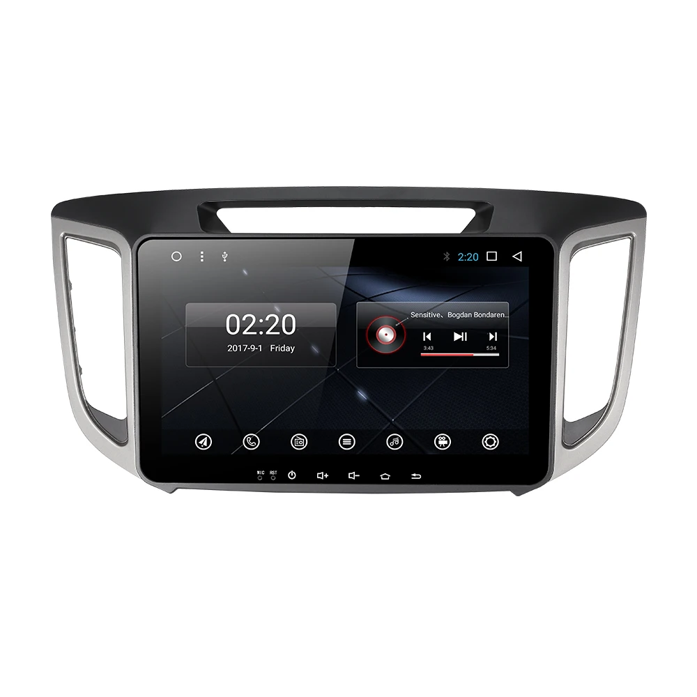 32G android 9,0 PX30 автомобильный навигационный dvd-плеер 1024*600 для HYUNDAI IX25 CRETA gps стерео автомобильный мультимедийный плеер dvd - Цвет: without camera