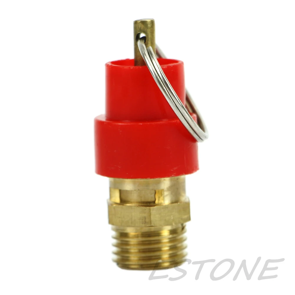 

New High quality 1PC 1/4'' 12KG BSP Air Compressor Safety Release Valve Pressure Relief Regulator