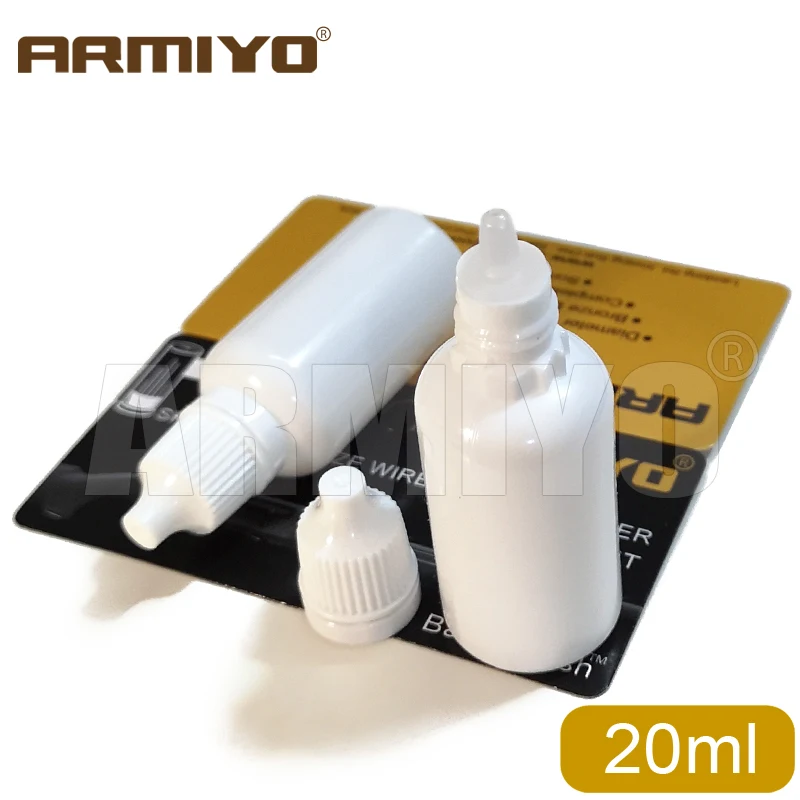Растворитель Armiyo 20 мл в бутылке с смазкой диаметр отверстия 6 см |