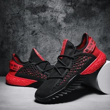 Casual Shoes Men's Sneakers Outdoor Lace-Up Mix Color Flat No-Slip Shoes Man Sport Trainers Walking Footwear 2019erkek Ayakkabi Casual Shoes Men's Sneakers Outdoor Lace-Up Mix Color Flat No-Slip Shoes Man Sport Trainers Walking Footwear 2019erkek Ayakkabi