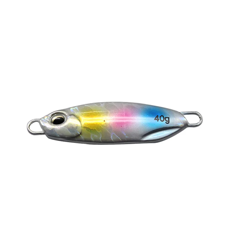 Fargiant Spoon Fishing Lures Artificial Shads Sequin Metal Jig Hard Bait Wobbler Spinners Fishing Tackle
