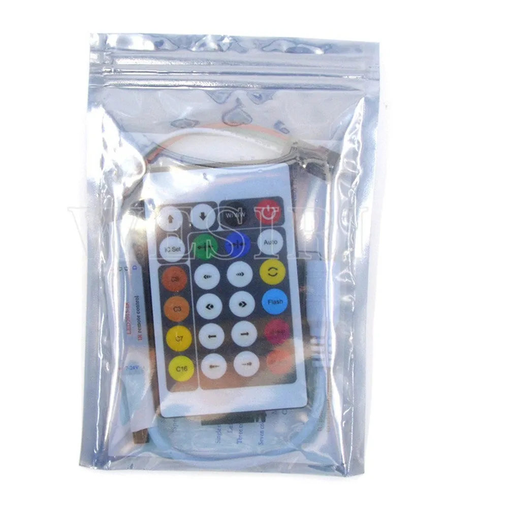 DC 5-24 В WS2812B WS2811 Светодиодный Цифровой RGB пиксель контроллер мини инфракрасный светодиодный симфонический контроллер с 24KEY ИК-пульт дистанционного управления