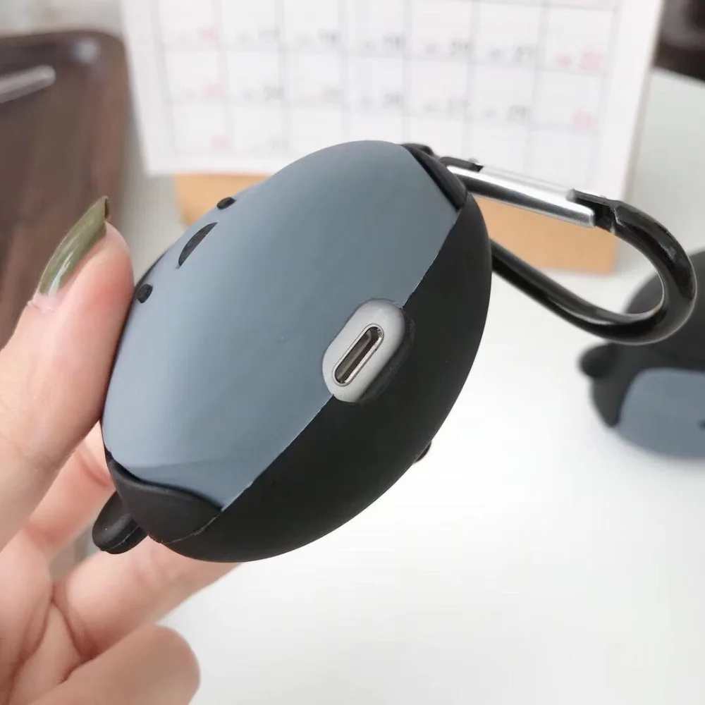 Мультяшная обезьяна Bluetooth наушники Чехлы для Apple AirPods мягкая Зарядка Наушники Чехлы для Airpods защитный мультяшный чехол