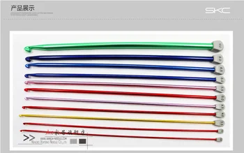

SKC 35cm Crochet Hooks Needles Stitches Knitting Craft Case Crochet agulha set Weaving Sewing Tools2.5 3.0 3.5 4.0 4.5 5.06.5