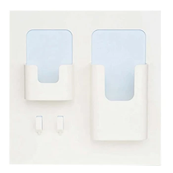 

Bedside Frame Accessories Storage Box-Wall-Mounted Self-Adhesive Type, Very Suitable for Glasses, Remote Control