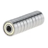 10pcs/lot Double Shielded Miniature High-carbon Steel Single Row 608ZZ ABEC-7 Deep Groove Ball Bearing 8*22*7 8x22x7 MM 608 ZZ ► Photo 1/6