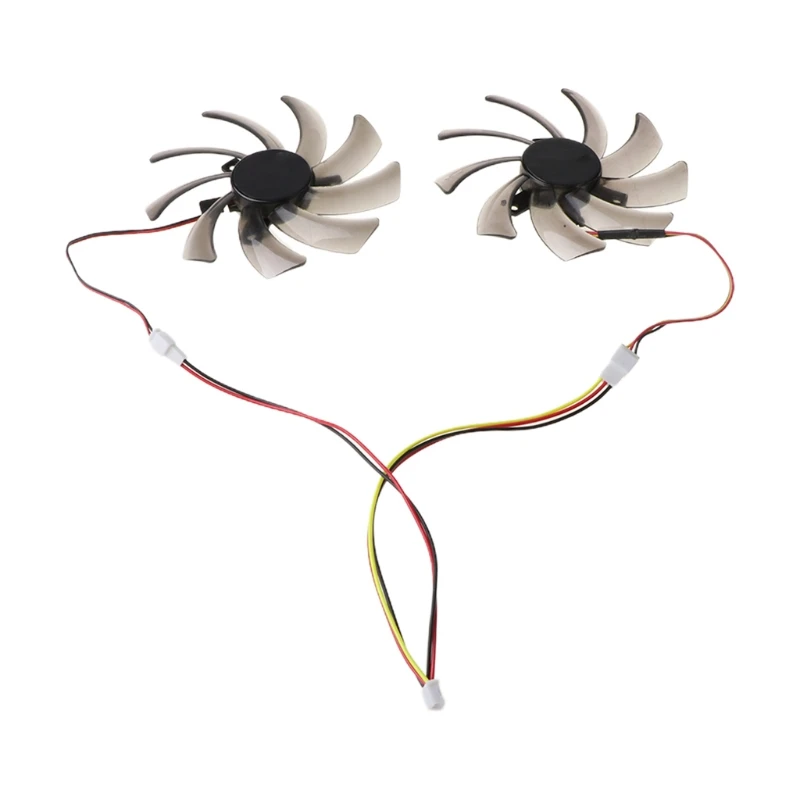 2 Pezzi 95Mm T129215Sm 3Pin Sostituzione Ventola Di Raffreddamento Per Gigabyte 7850 Radon R9 270 Gtx 670 650 660Ti 550 Ventola Di Raffreddamento Dell