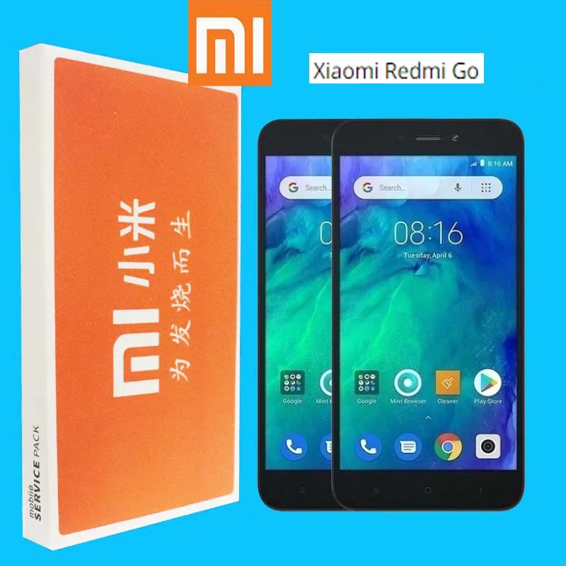 Оригинальный 5 0 &quotдля Xiaomi Redmi Go ЖК-дисплей + сенсорный дигитайзер в сборе для REDMI GO