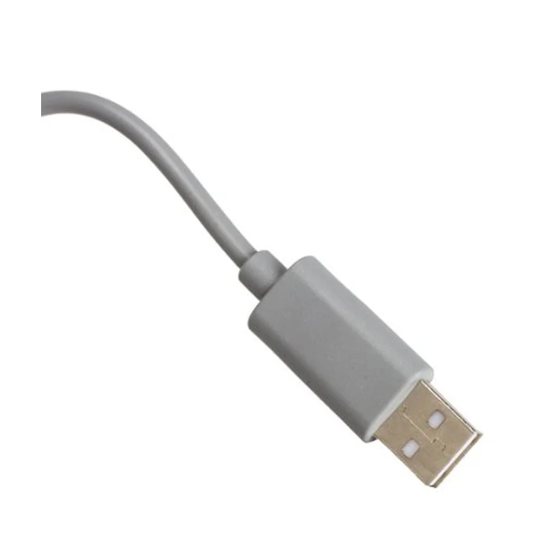 Кабель питания с USB зарядным устройством для Microsoft Xbox 360 серый беспроводной