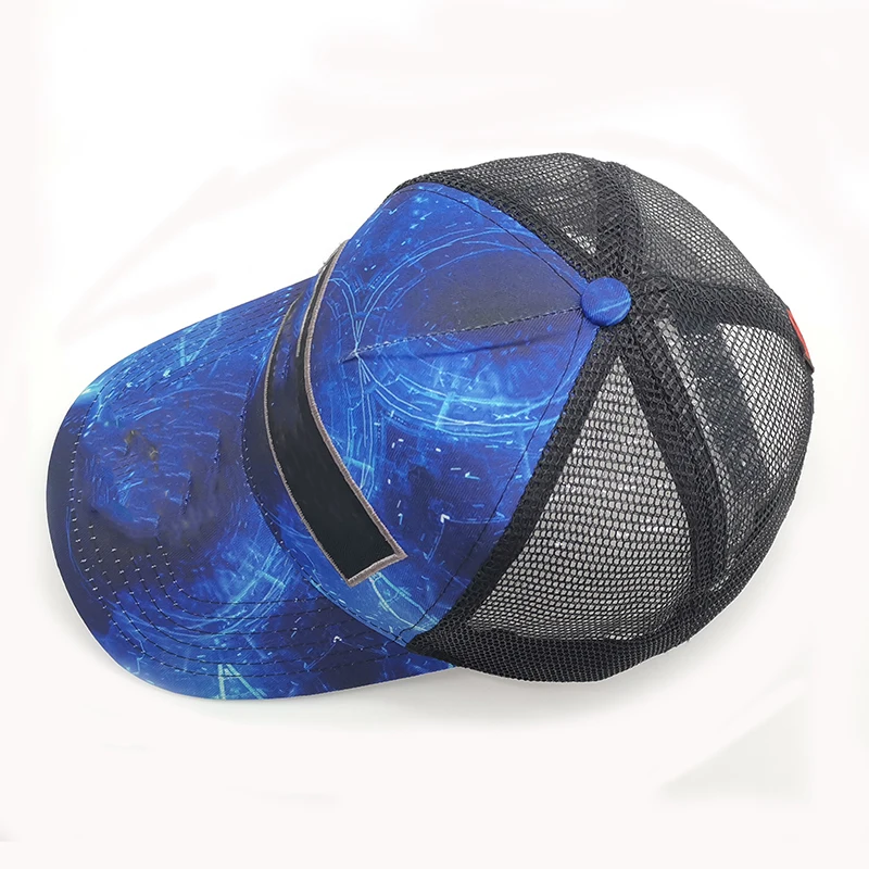 Хип-хоп сетчатая Кепка водителя грузовика Светоотражающая Кепка snapback небольшое количество как индивидуальный дизайн