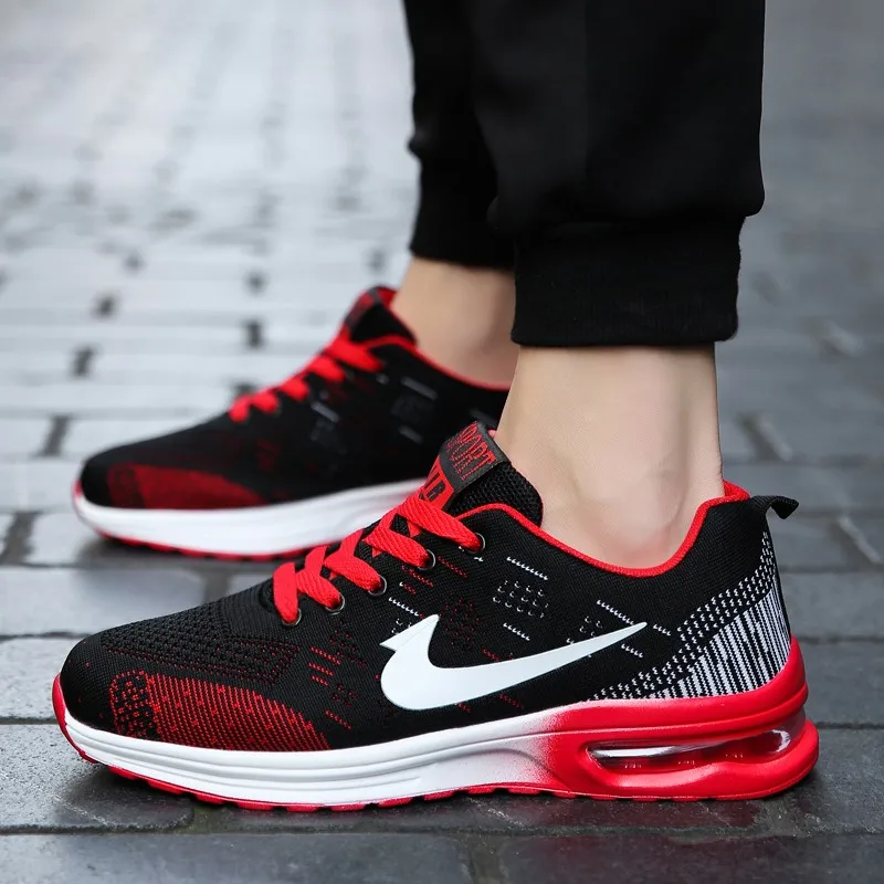 2019 Hot New Fashion Men Shoes Breathable Mesh Shoes Outdoor Sports Shoes Casual Sneakers Walking Running Shoes Plus Size 2019 Hot New Fashion Men Shoes Breathable Mesh Shoes Outdoor Sports Shoes Casual Sneakers Walking Running Shoes Plus Size