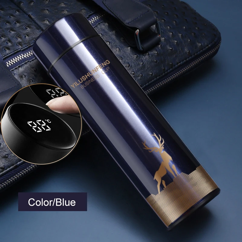 Высококачественный светодиодный дисплей температуры бутылка для воды с