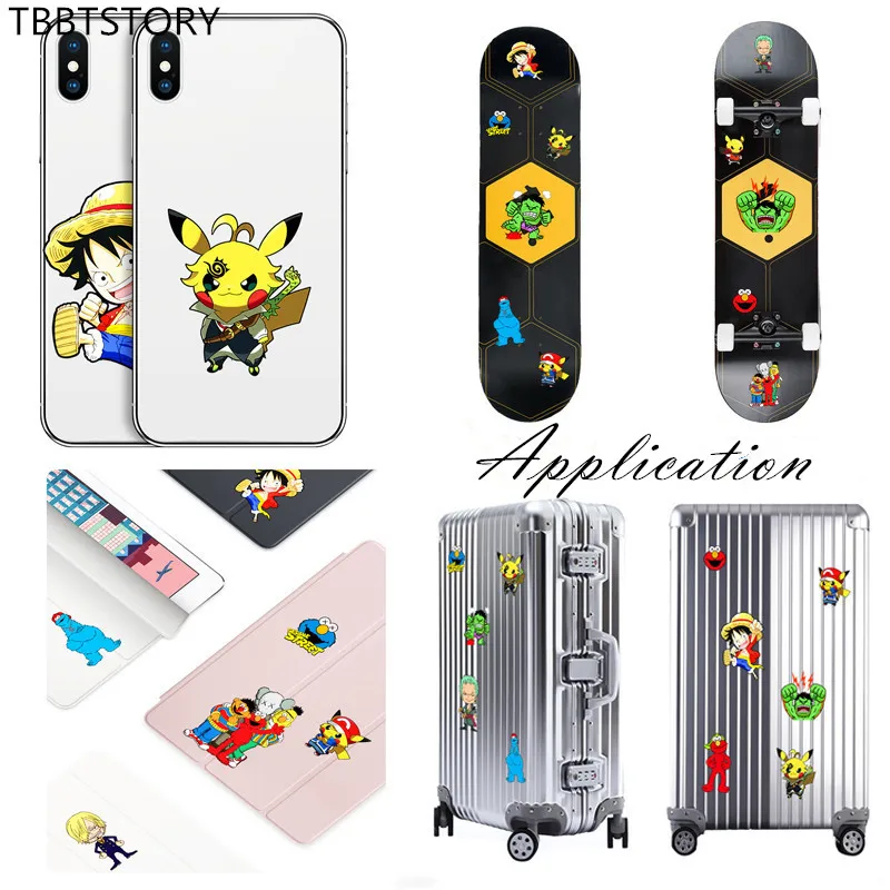 50 шт./компл. бумажный дом бумажная наклейка наклейки для гитары ноутбука телефона