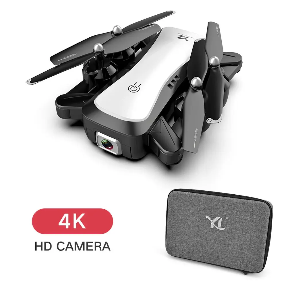 Дрон камера 4k HD WiFi Квадрокоптер оптический поток парение высота держать двойная камера RC вертолет полёт 20 минут Дрон с камерой - Цвет: 3Battery