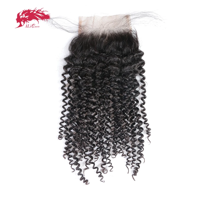 Кудрявые вьющиеся бразильские натуральные волосы Ali Queen от 10 до 20 дюймов 100%