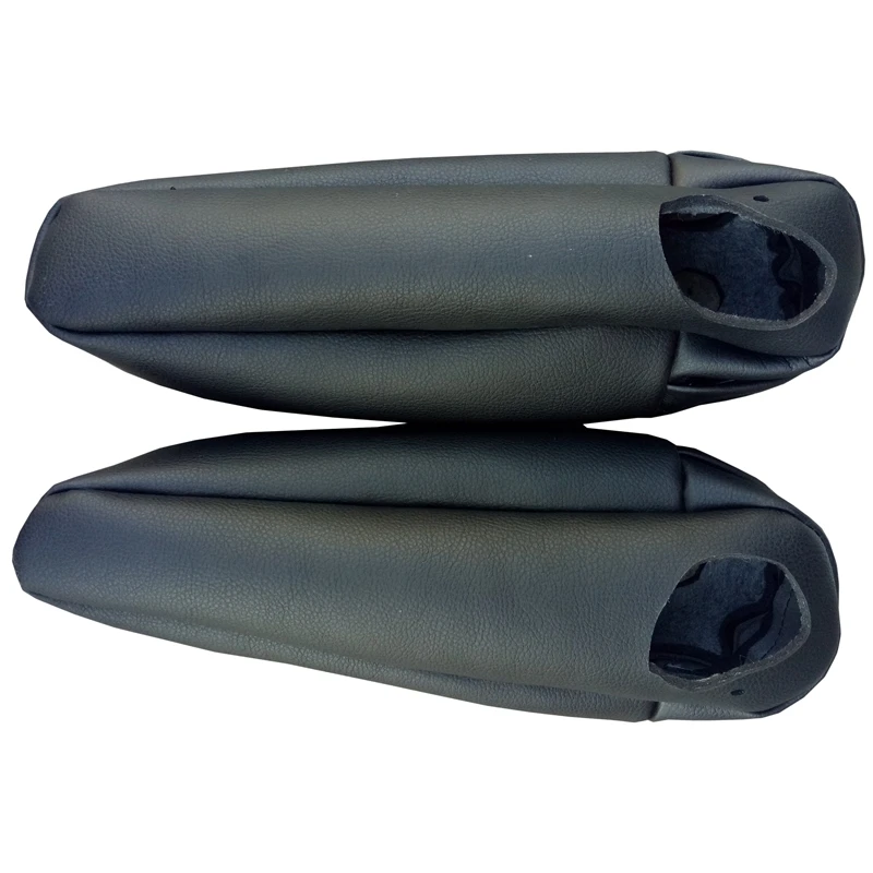 NEW-2Pcs черная микрофибра кожа переднее сиденье подлокотник Крышка для Lexus RX300 RX350 2003-09