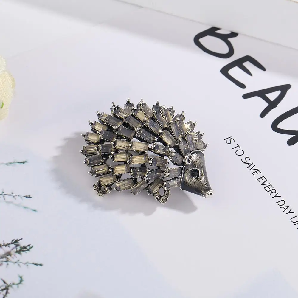 Дикая эмаль Ежик Броши Porcupine Pin дети пальто для сумки, бейджи модные ювелирные изделия милые животные Брошь унисекс броши
